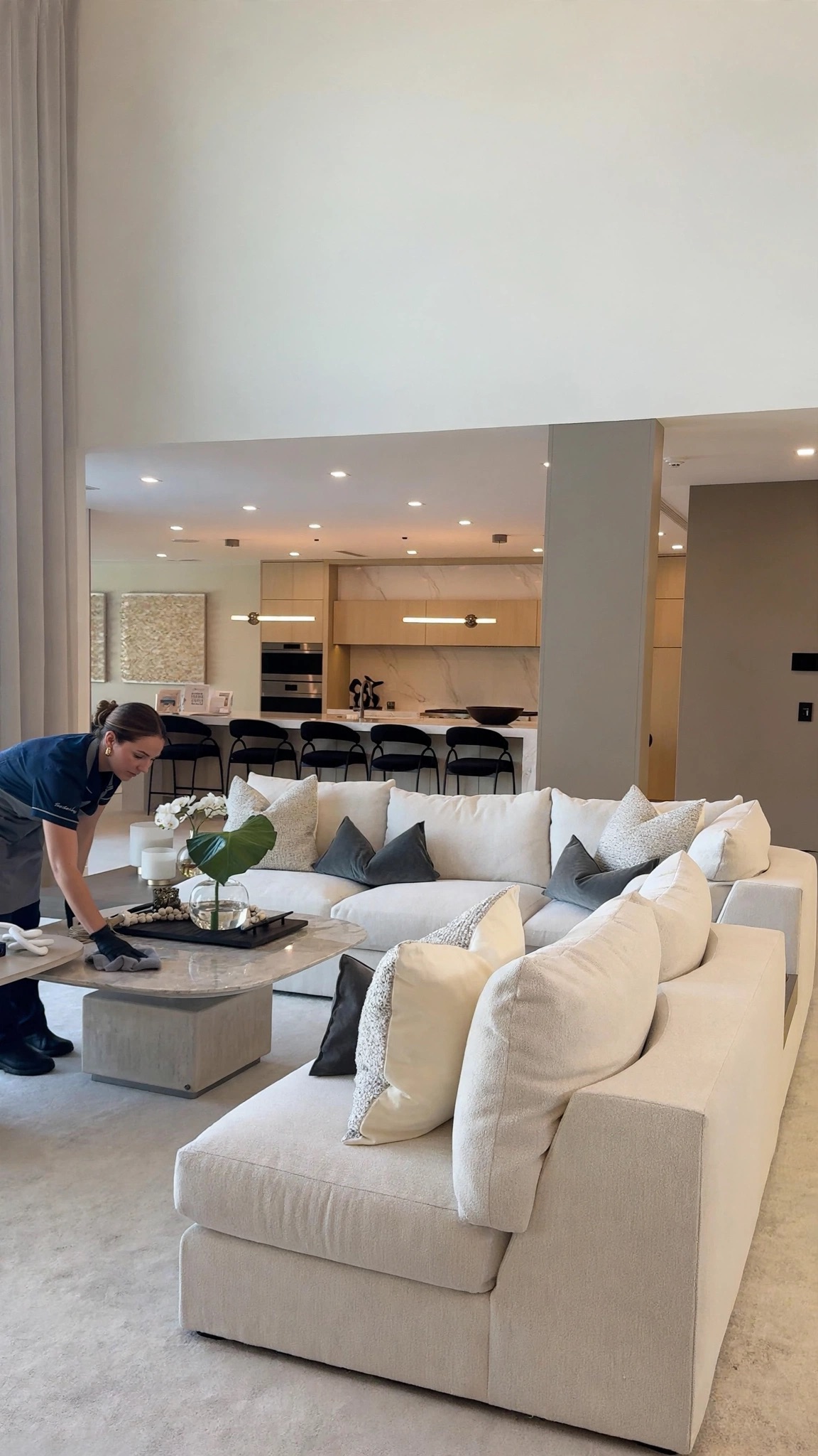 Destiny Cleaning Services team at work